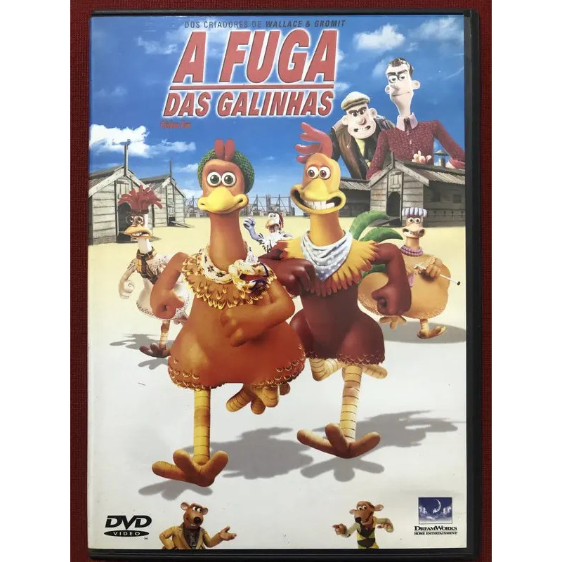 Dvd - A Fuga Das Galinhas - Dir. Peter Lord E Nick Park