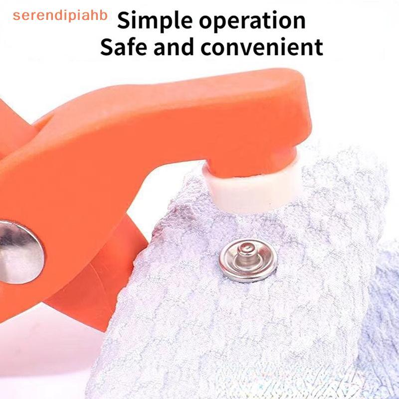 [serendipiahb] 50/100 Pcs Alicate Ferramenta Botões De Costura De Metal Bule De Cinco Garras Pressão Roupas Stitch Prend
