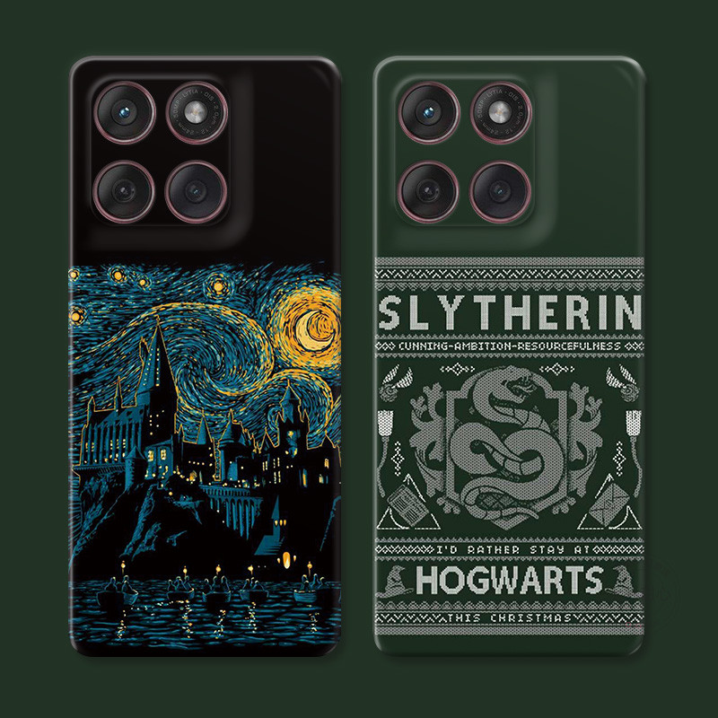 Sonserina Adequado para Motorola edge60pro Capa de telefone 50/40/S30/G86G85G84G75G56G55G54 Harry Potter Único Criativo