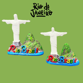 Mini Cristo Redentor com Pão de açúcar Enfeite Cristo Lembrancinhas Estatua do Cristo Rio de janeiro