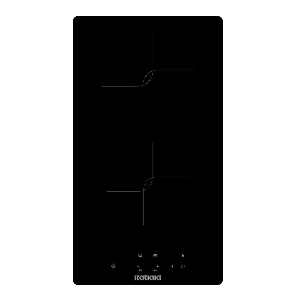 Cooktop de Indução Elétrico Itatiaia Midi 2Q 2 Bocas Preto 110V