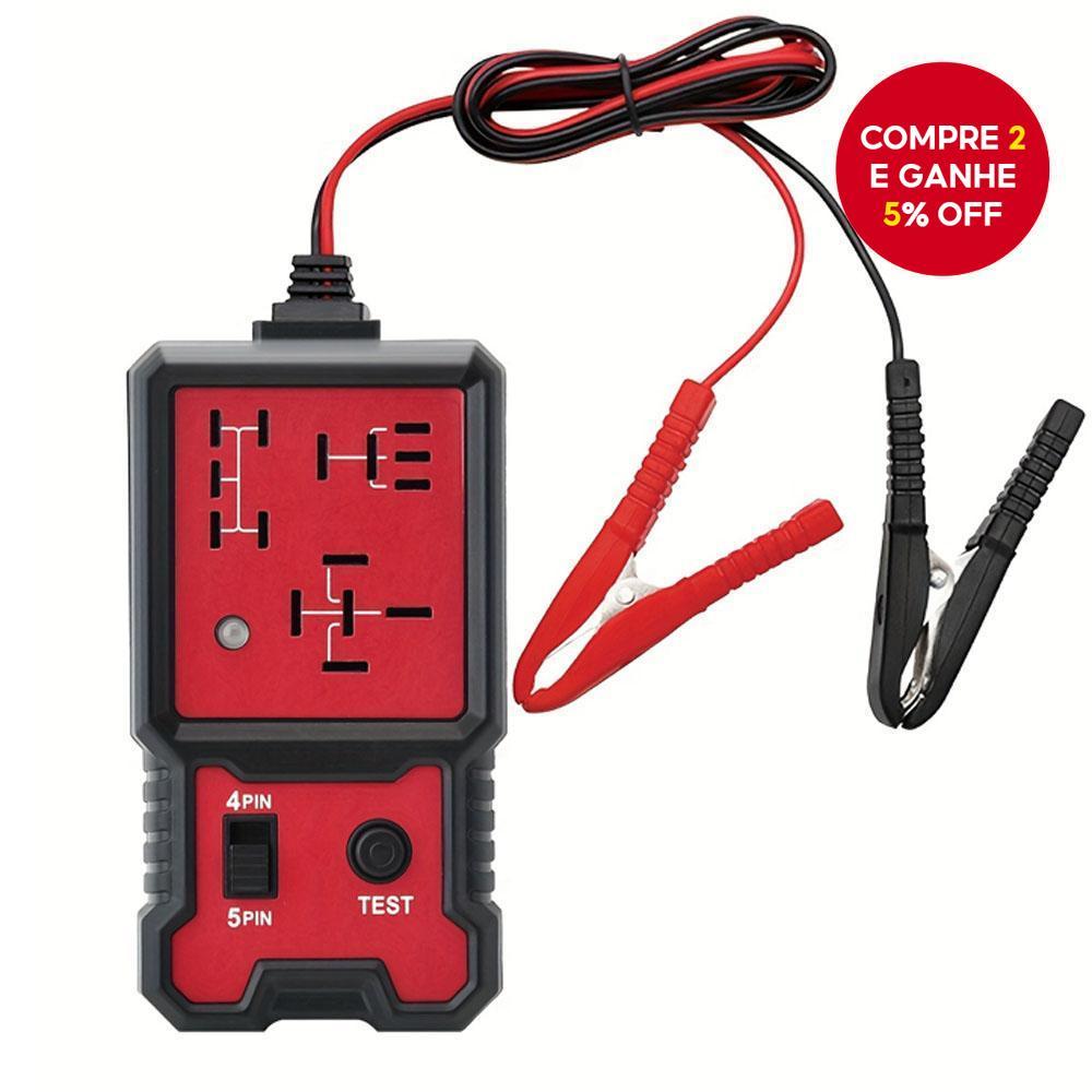 Indicador LED Detector De Bateria De Carro Testador De Relé Ferramenta De Teste Eletrônico Profissional Universal
