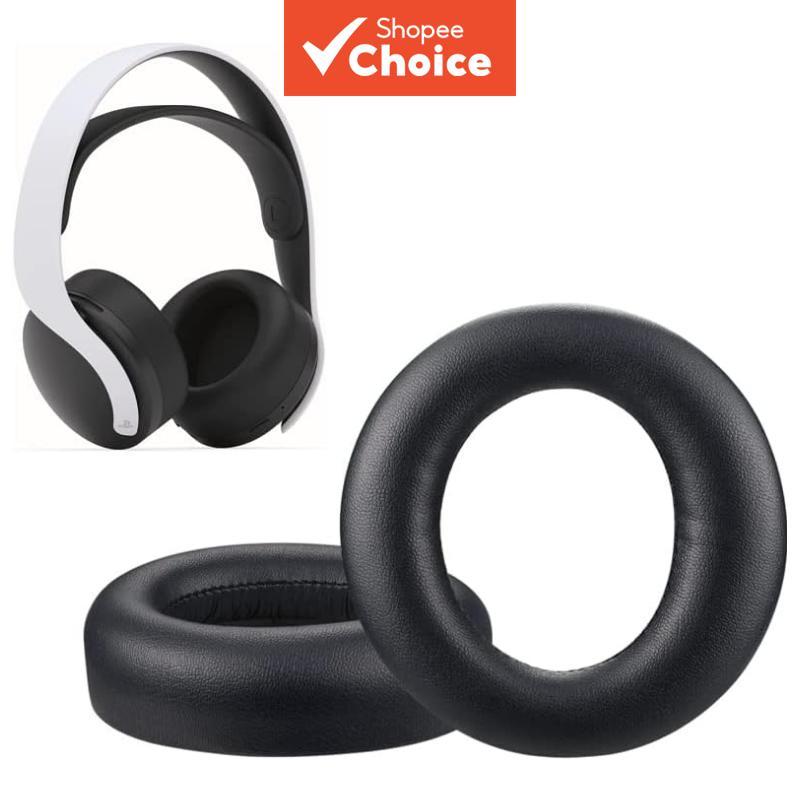 1 Par de Almofadas de Espuma de Substituição para Acessórios do Fone de Ouvido Sem Fio Sony PS5 Pulse 3D