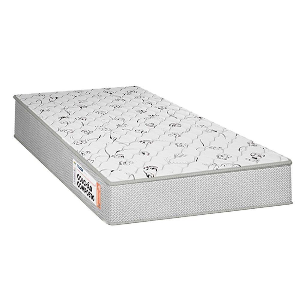 Colchão Solteiro Espuma Falcon Firme D26 (88x188x18) - Plumatex