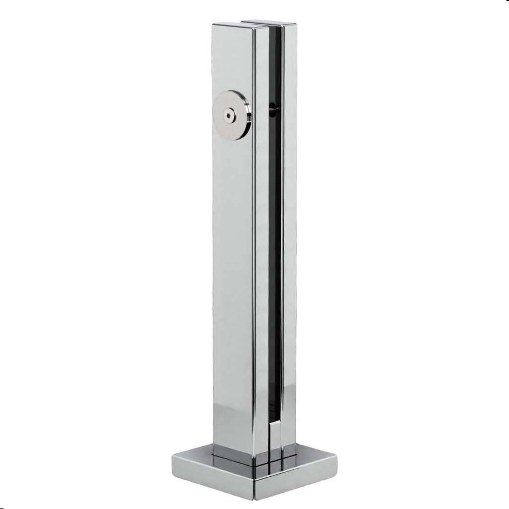 Kit 10 Torre Guarda Corpo Coluna Pinça Inox 30cm Para Vidro