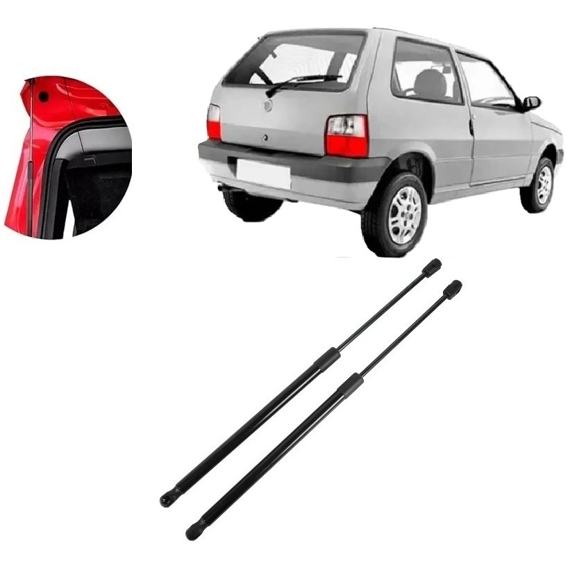 Amortecedor Porta Malas Fiat Uno Mille 1984 a 2013 Mola Gás 59cm
