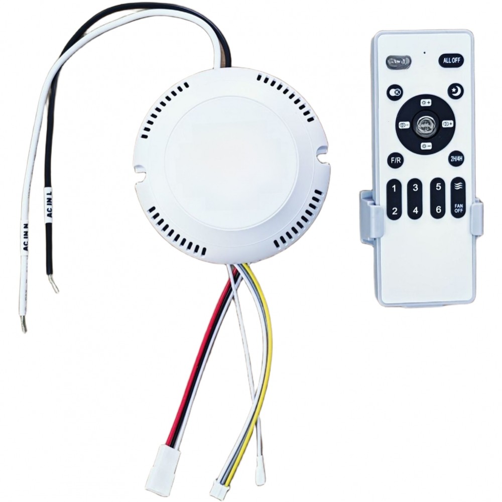 Inversor Remoto DC 24V Da Luz Do Ventilador Circulador De Ar Com Capacidade De Escurecimento Contínuo