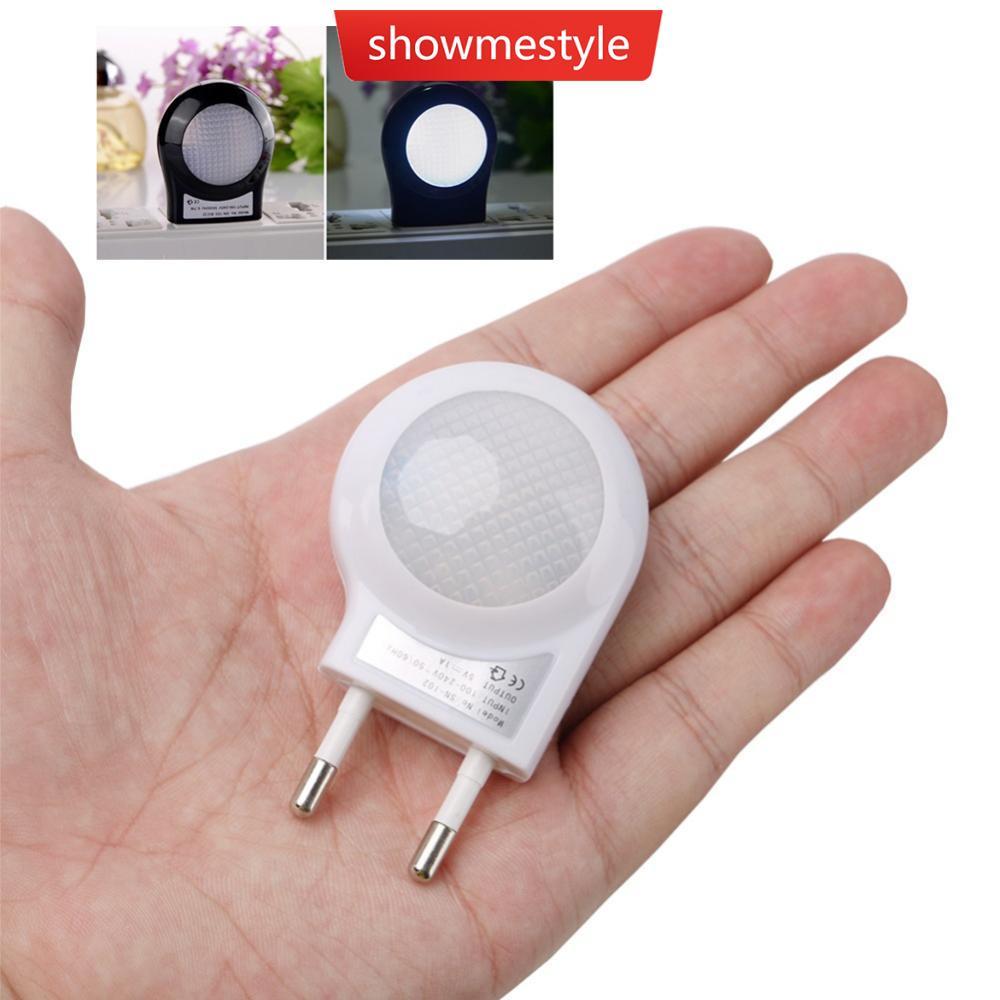 SMS Mini LED Caracol Luz Noturna Auto Lâmpada Embutido Sensor De Controle Parede Para O Bebê Crianças Quarto Ue/Eua Plug