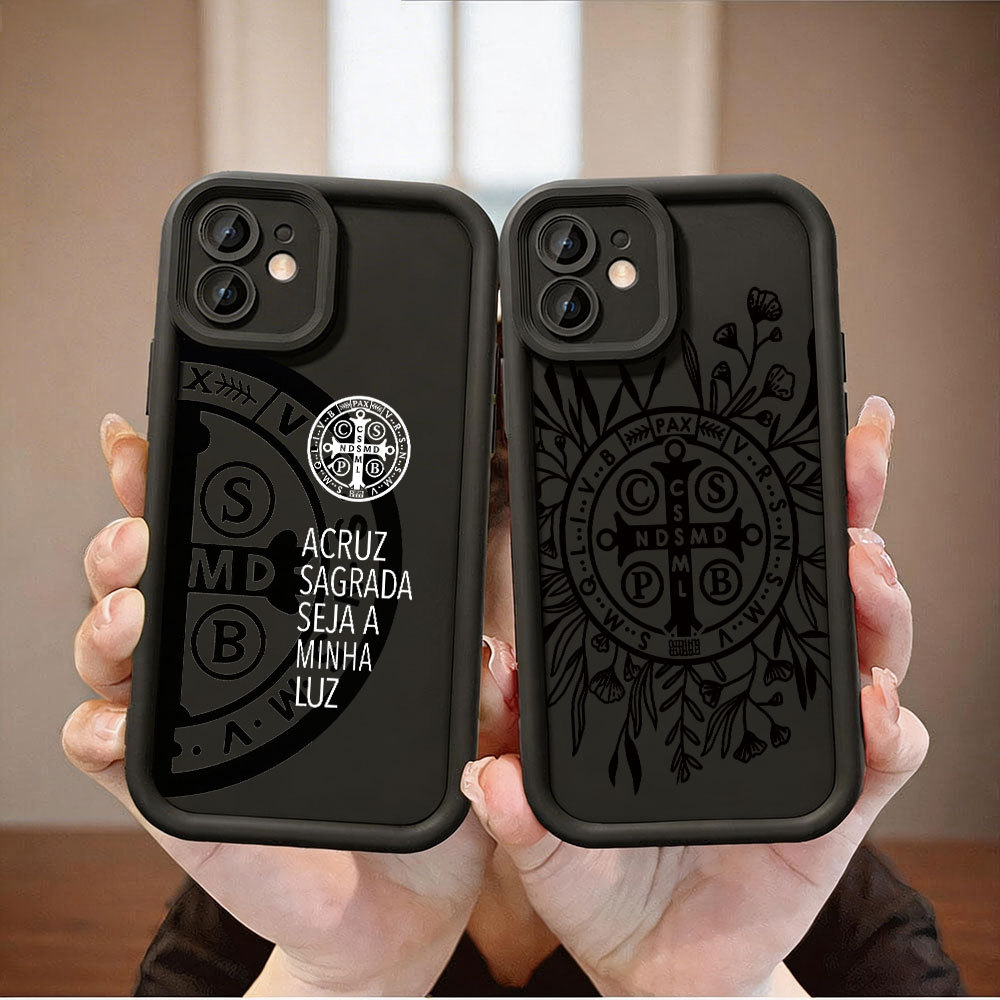 Capinha Para Samsung A17 A16 A15 A14 A13 A12 A11 A07 A06 A05 A04 A03 A10 A10S 4G 5G Capa Silicone Macia Preta Case DA743