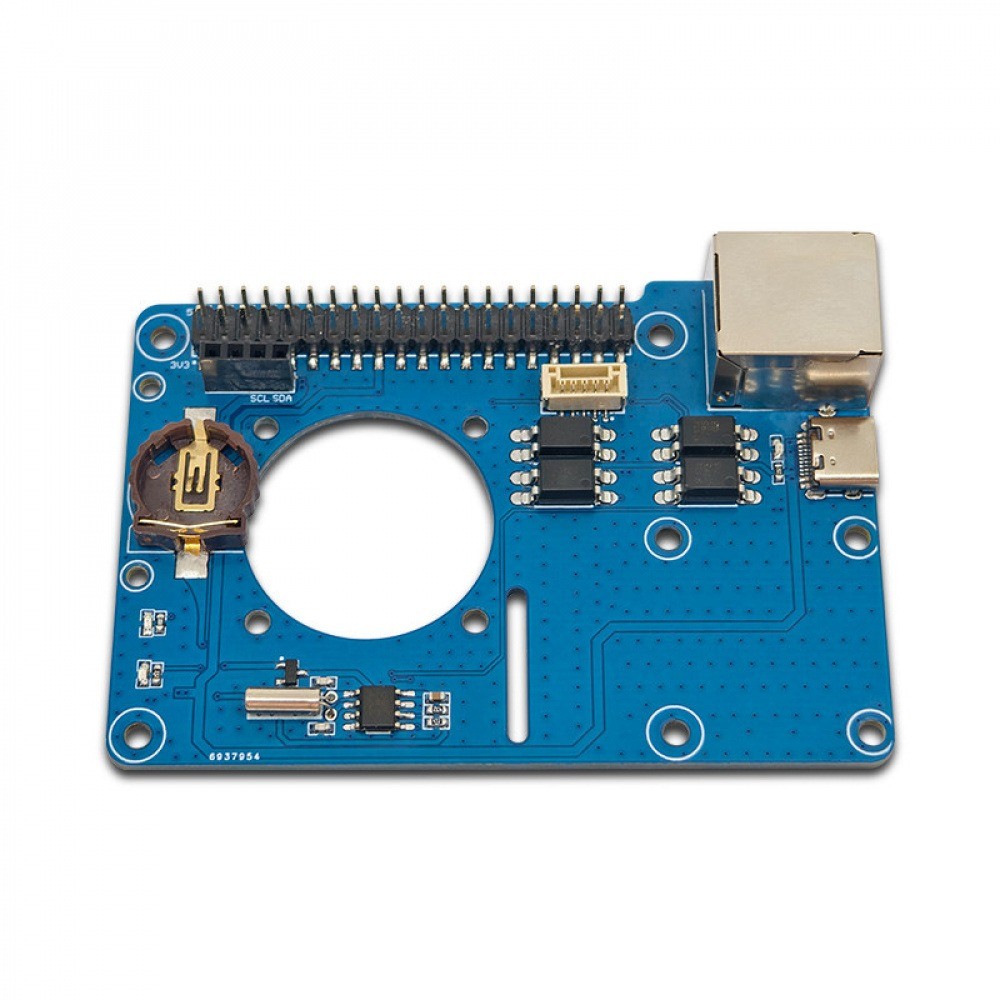Placa De Expansão De Controle Remoto LCKVM , De Energia ATX , 0.96 Tamanhos OLED CR1220 RJ45 Tipo-C Com Indicador De Sta