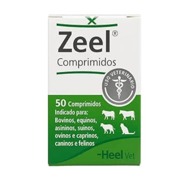 Zeel Uso Veterinario Heel-Vet Redução Da Dor Articular E Muscular C/ 50 Comprimidos