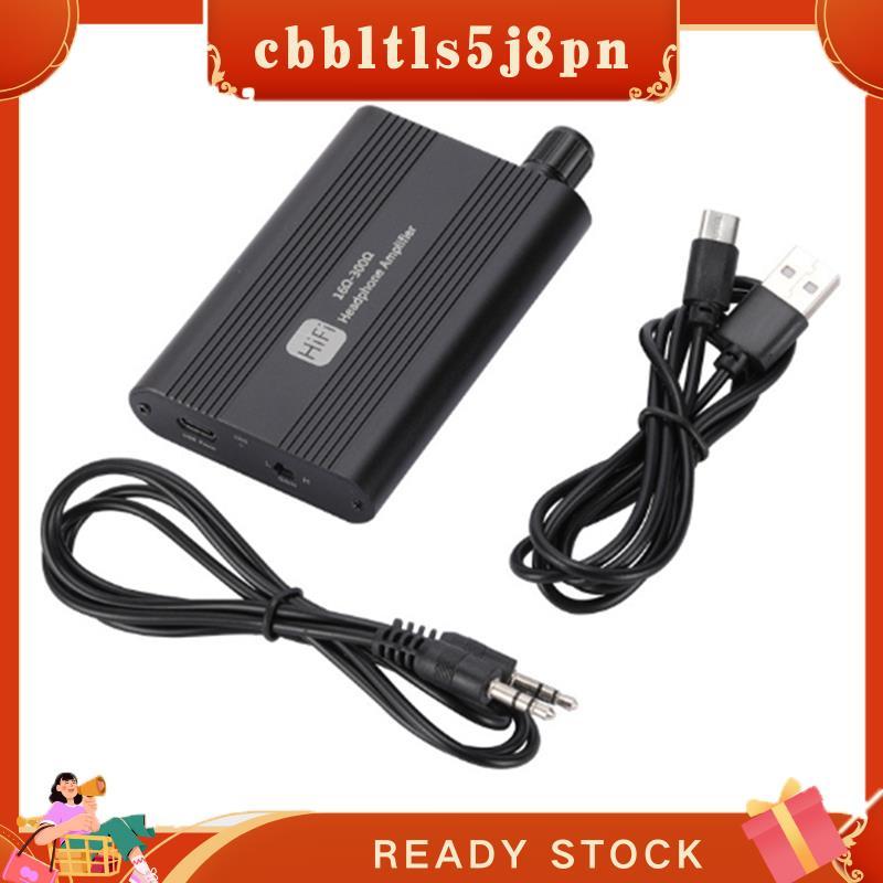 cbbltls5j8pn Amplificador De Fone De Ouvido Classe A HiFi Áudio De 3.5 Mm 160-300 Ohm Plástico + Metal Para Alto-Falante