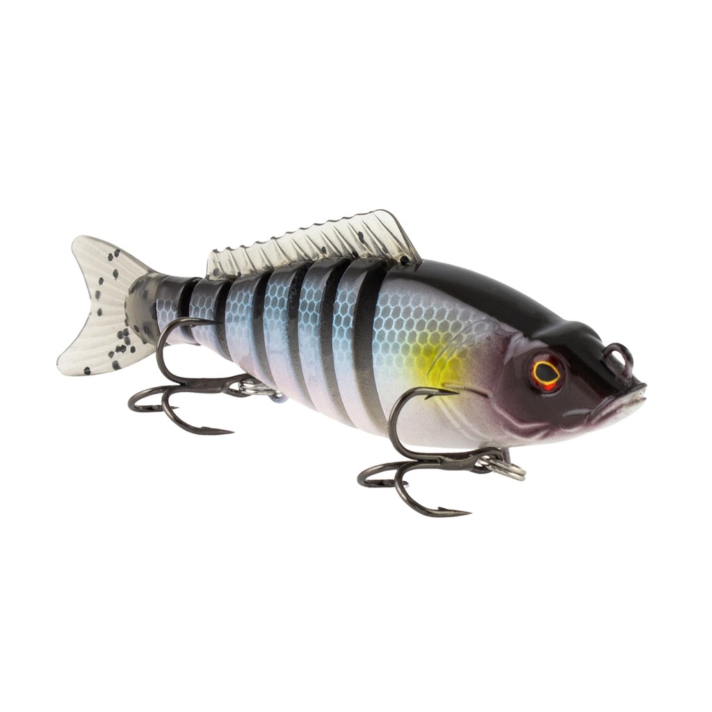 Isca Pesca Articulada Sapeca Tucunaré Albatroz 10cm Albatroz Predadores Agua Doce