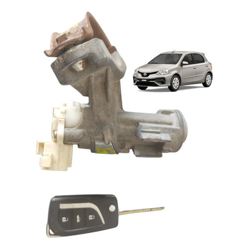 Cilindro Chave Comutador Da Ignição Toyota Etios 2015 À 2020