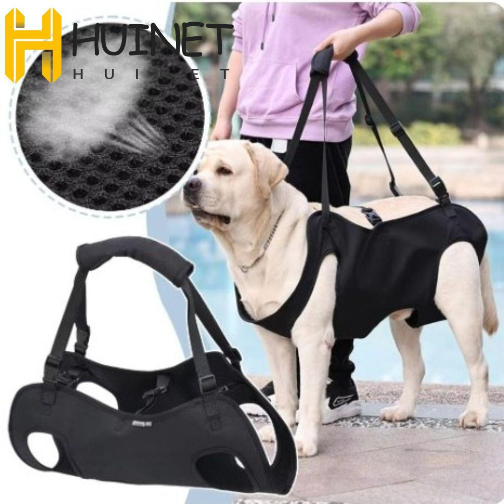 HUINET Transportador De Estilingue Para Cães , Suporte Pernas , Alça Ajustável , Arnês Elevação De Forro Macio Oxford ,