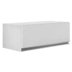 Armário de Cozinha Aéreo Para Geladeira 70cm Texas Branco - Lumil Móveis