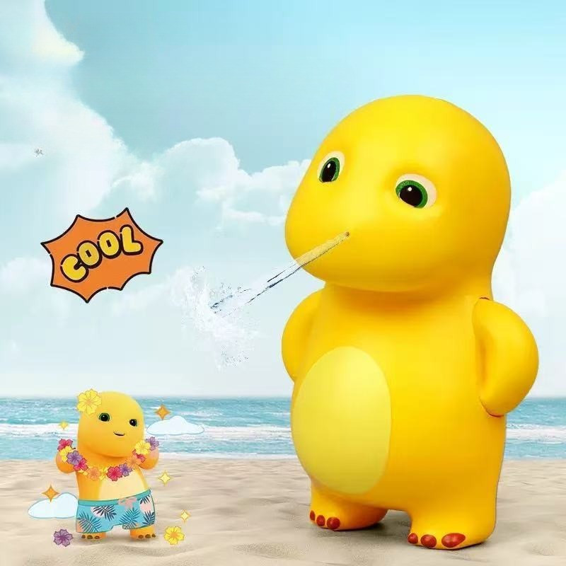 Popular Leite Dragão spray De Água Brinquedo Pistola Das Crianças Imprensa Nutritiva Banho Arma De