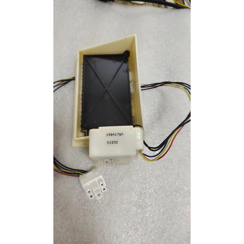 Adequado para Motor de duto elétrico de geladeira Samsung 148A179A 12V DC duto de seis fios com fio de aquecimento