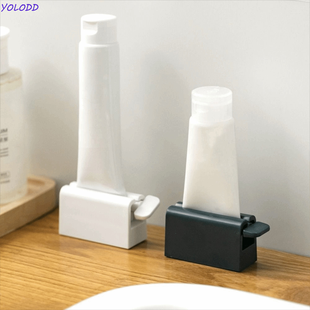 Dispensador De Pasta De Dente YOLODD , Espremedor Portátil Com Base De Silicone , Ferramenta De Rolo De Tubo De Uso Efic