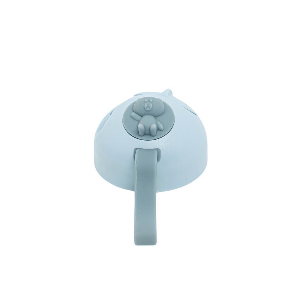 Imagem Tampa para Garrafa Flip Térmica Azul com Alça de Silicone Bup Baby