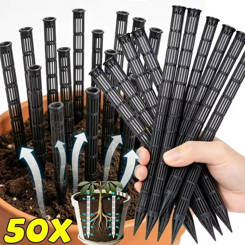 Tubo De Fertilizante De Jardim-Aerador De Solo De Bonsai Ventilação De Raiz De Planta-Tubos De Penetração De Água Profun
