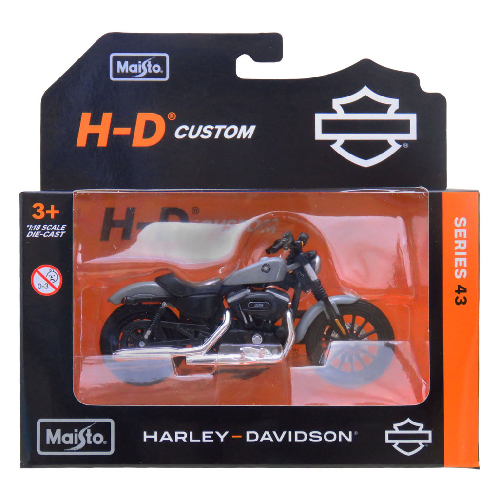 2022 Sportster Iron 883 - Moto Harley Davidson - HD Custom - 1/18 - Maisto