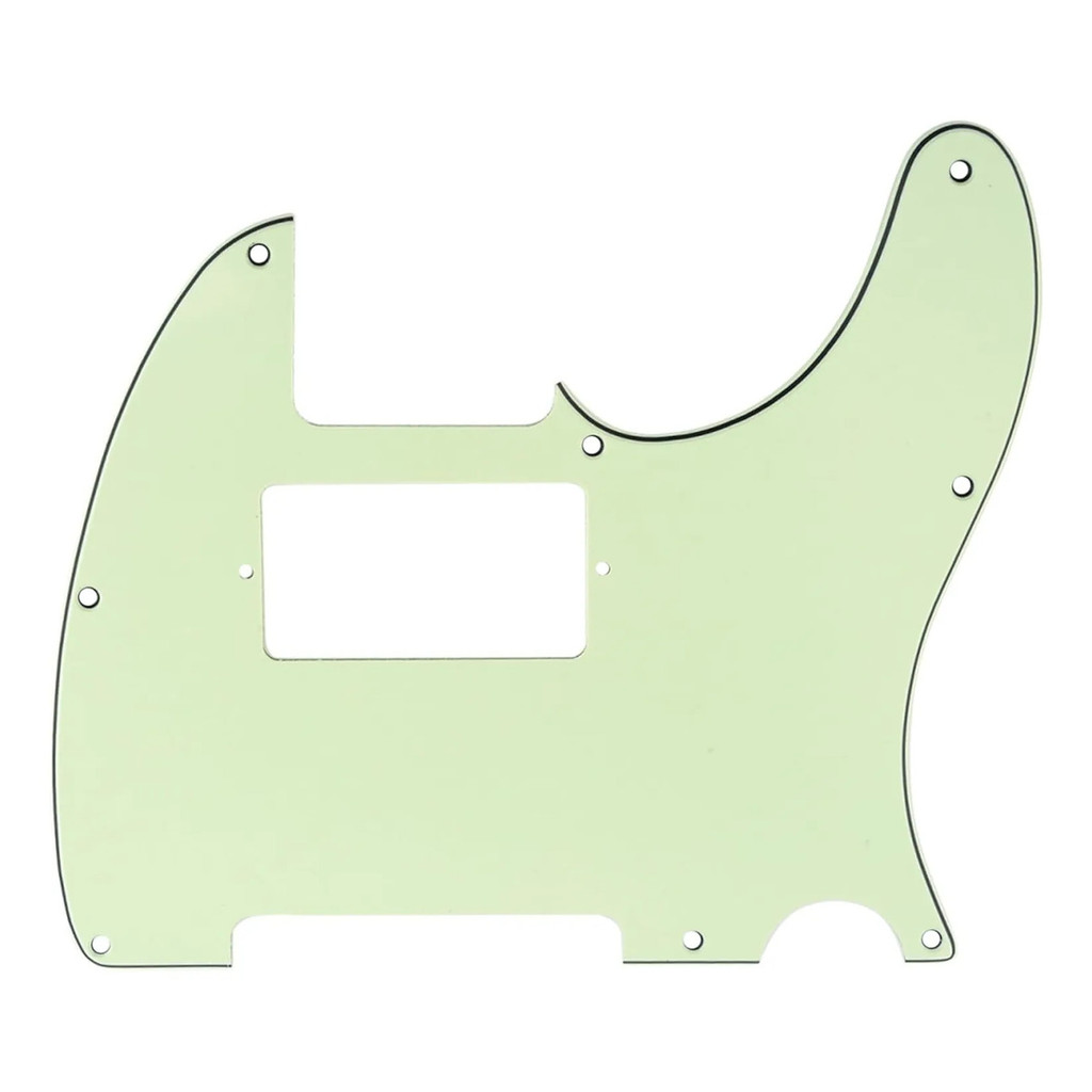 Escudo Guitarra Telecaster Humbucker Mint Green 3 Ply