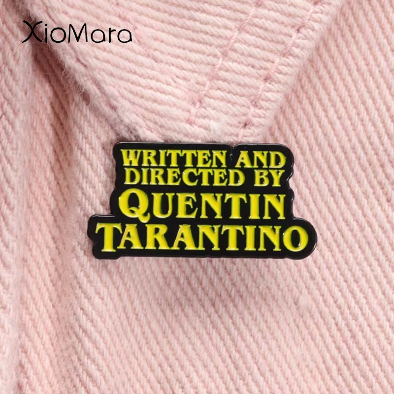 Broche Quentin Tarantino Kill Bill Esmaltado Filme Cult Pin Metal Mochila Geek Nerd Presente Cinema Colecionável Retro