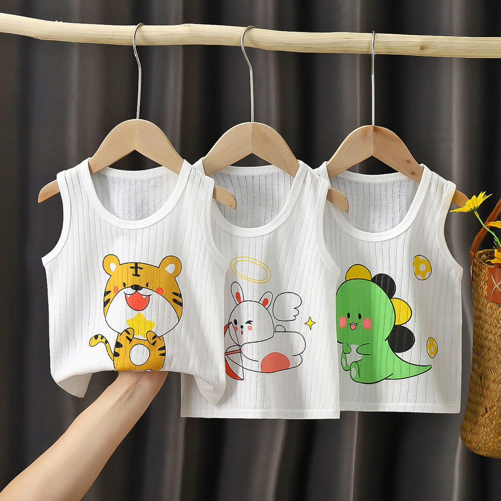 Colete de bebê verão puro algodão estilo fino masculino feminino bebê criança respirável Bottoming proteção da barriga c