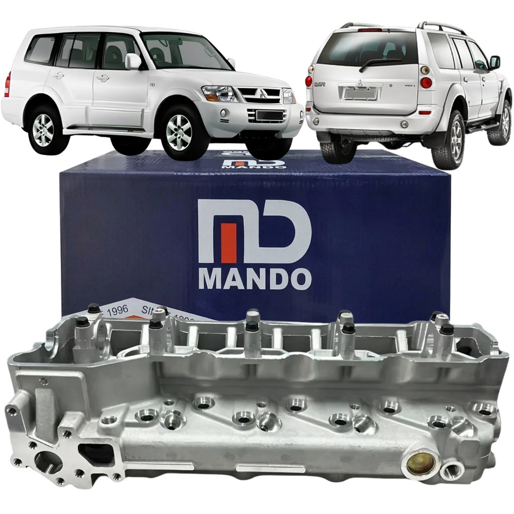 Cabeçote Motor Pelado Mitsubishi Pajero 2.8 8v 4m40 1993-2007 Diesel