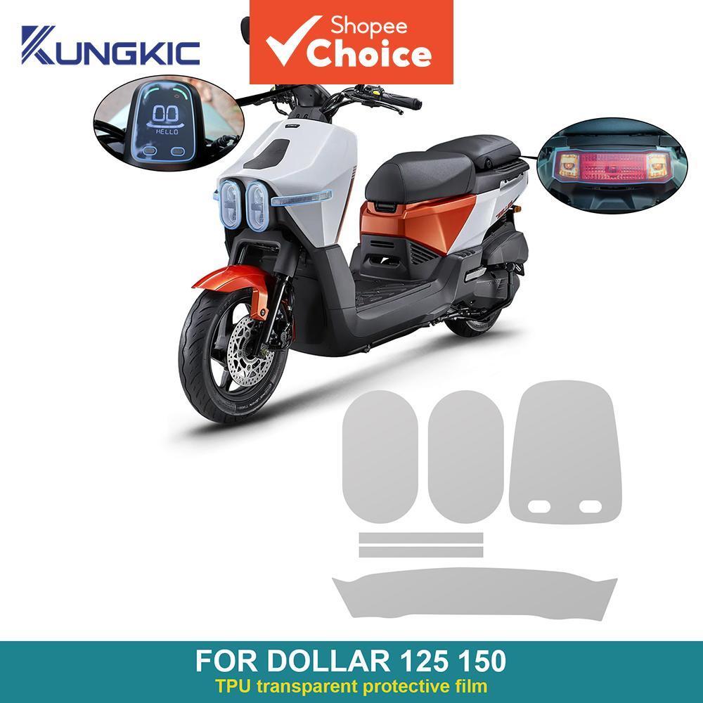 KUNGKIC Full Body TPU PPF para Kymco Dollar 125 150 Conjunto Invisível de Proteção à Pintura