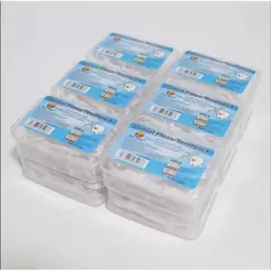 Kit300/200/100/50 Fio Dental Infantil em Formato de Arco Ultra Fino para uma Limpeza Eficaz