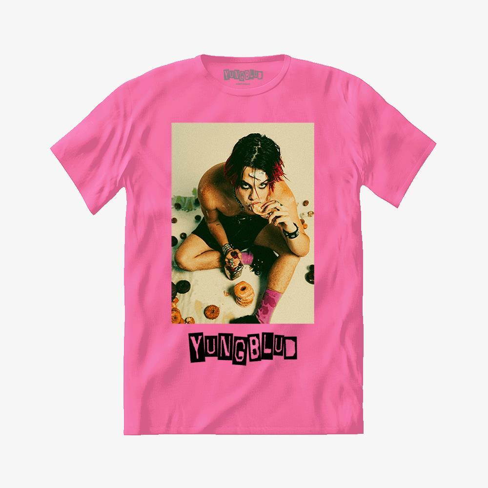 Camiseta Yungblud - Floor Sit Donut Pink