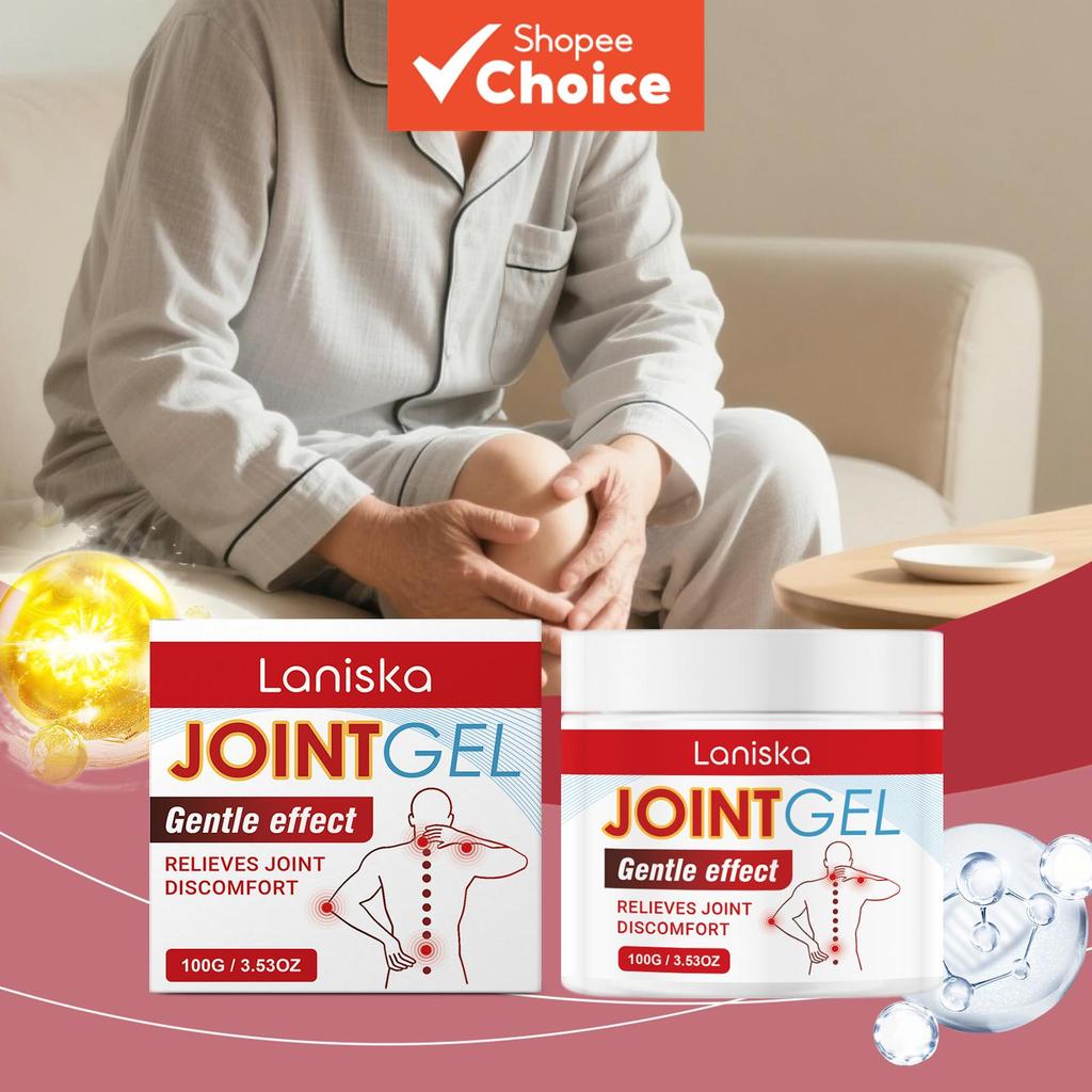 Gel Arnica Extrato para Cuidados das Articulações 100g Fórmula de Cânfora para Conforto Corporal Rápida Absorção e