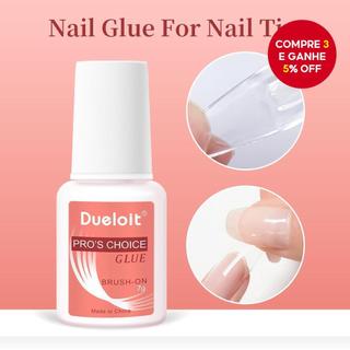 Cola Ultra Forte Para Unhas , 7g , Perfeita Pontas Falsas , Acrílico , Strass , Longa Dur…
