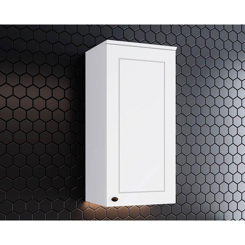 Armário de Cozinha Modulado Americana 1 Porta 40cm Branco - Henn