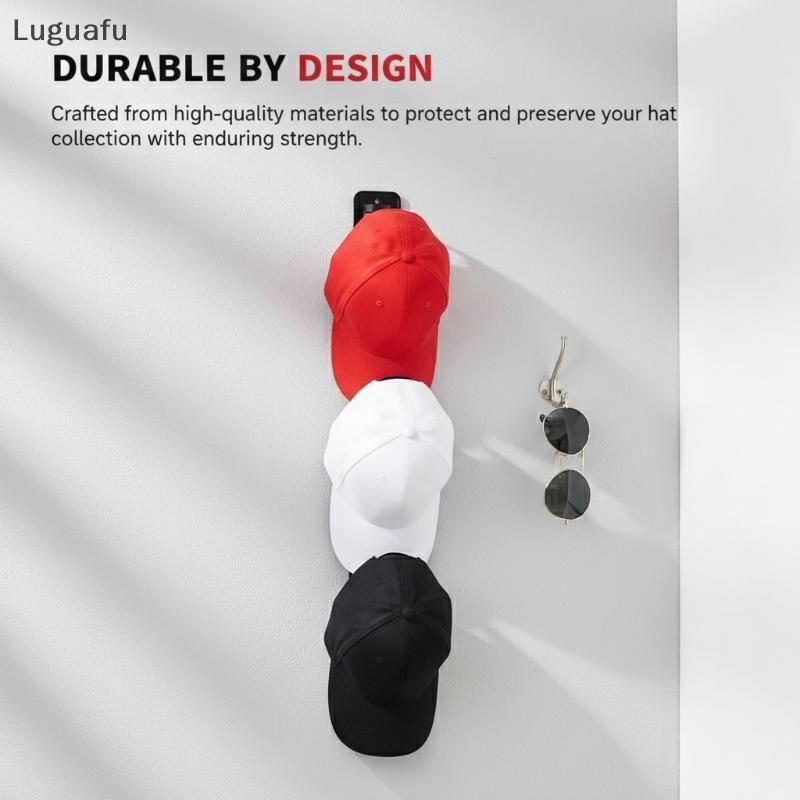 Luguafu Organizador De Boné De Beisebol Ra Suporte De Armazenamento De Plástico Multi Camada Chapéu Display Para Armário