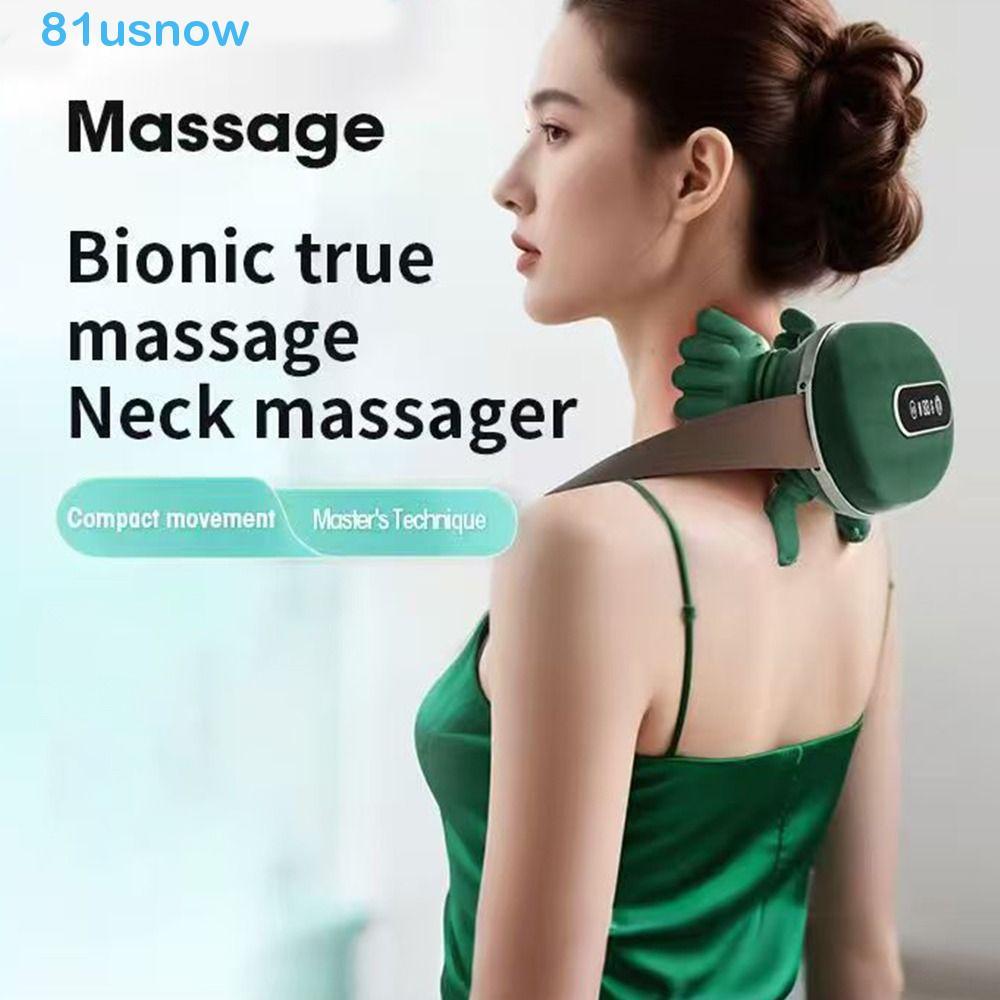USNOW1 Massageador De Ombro E Pescoço , Amassar Biônico Simula Massagem Manual