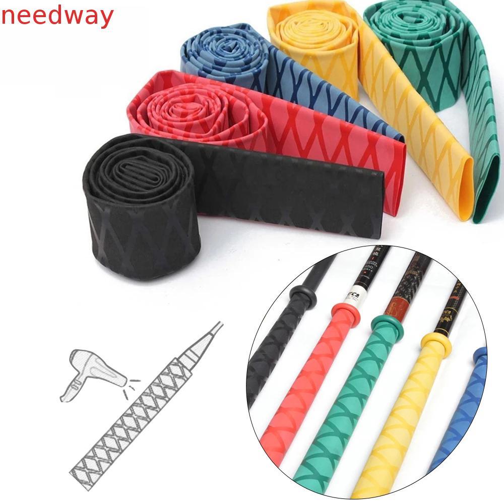 NEEDWAYB Tubo Termo Retrátil Para Raquete , 1M , 5 Cores , Antiderrapante , De Manga De Badminton