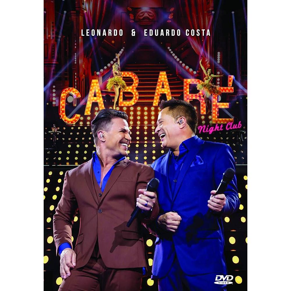 Dvd Leonardo & Eduardo Costa - Cabaré 2 Night Club
