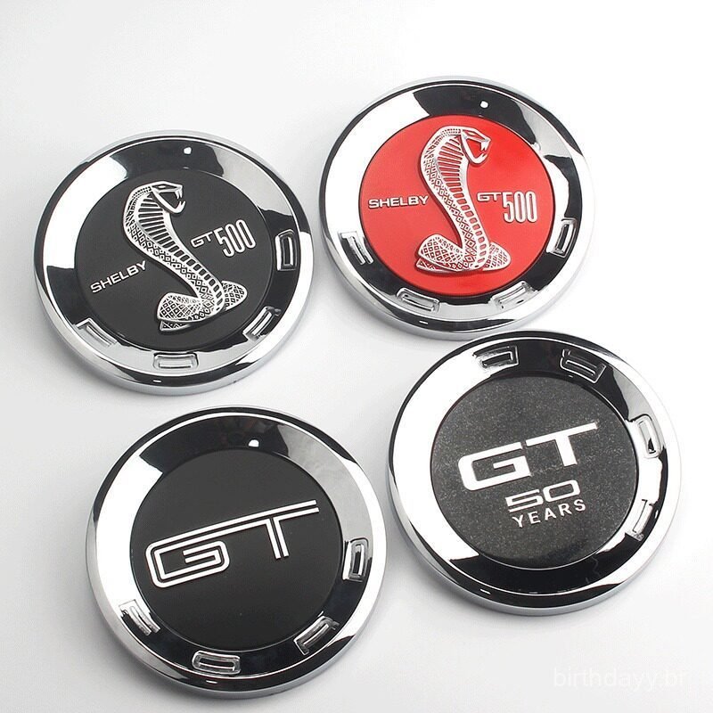 Novo produto adequado para o emblema traseiro do Ford Mustang, emblema traseiro GT, emblema de carro ROUSH, adesivo deco