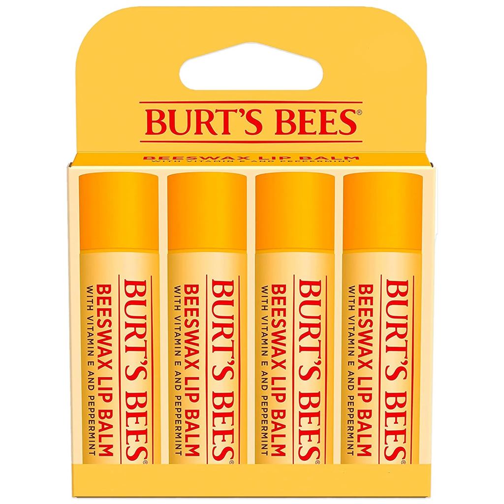 Burt's Bees Bálsamo Labial Hidratante 100% Natural (Cera de Abelha Original)