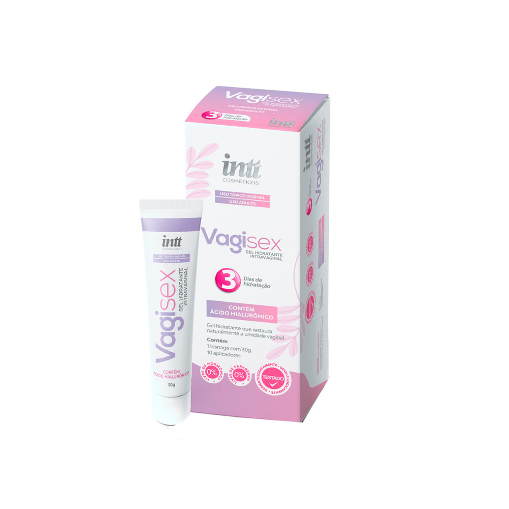 Gel Vagisex 30g Hidratante Íntimo Feminino com 10 Aplicações