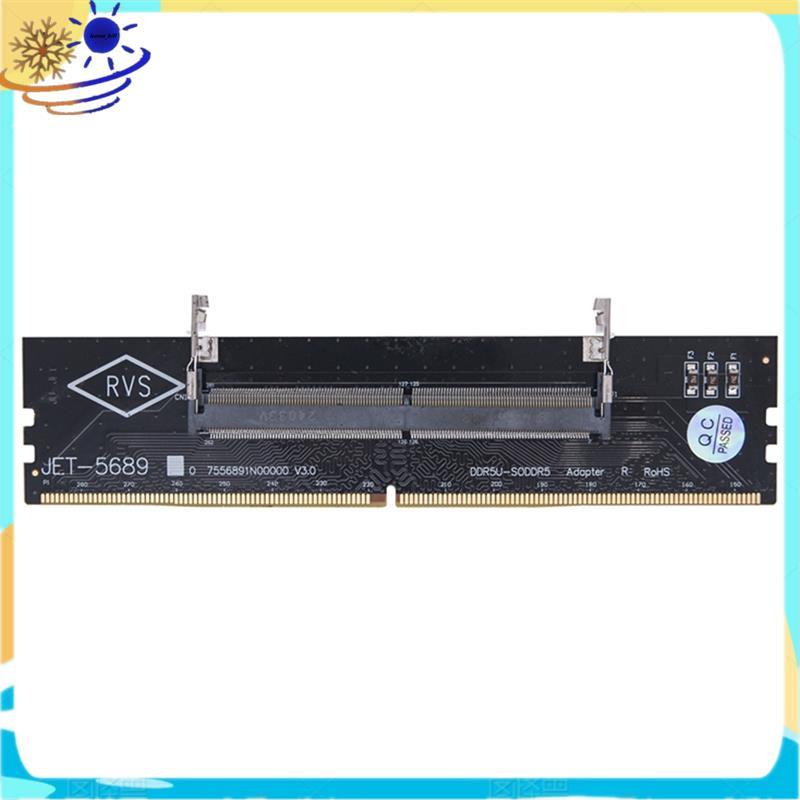 [Le's Shop] Adaptador De Memória DDR5 Para Laptop Desktop DDR5 SO-DIMM RAM Conversor De Conector