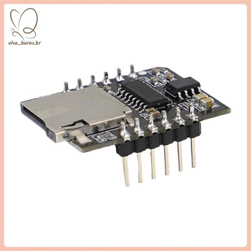 [elva_burns.br] CX1000BM Módulo Reprodutor De Voz Serial Chip De Reprodução De MP3 Controle De Único Aciona Transmissão