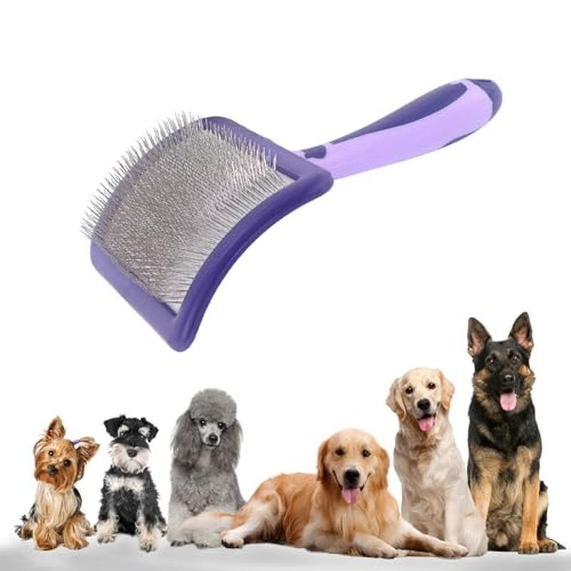 Escova De Cachorro Para Poodles , Higiene Desmatamento E Desembaraçar Pêlos De Pastor Alemão , Espinhas , Yorkies , Cuid