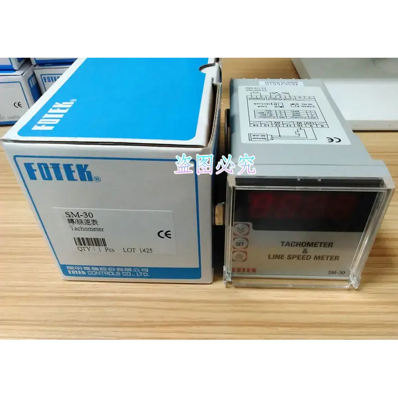 SM-30 FOTEK Tacômetro Multifuncional E Medidor De Velocidade De Linha 72 * 132mm