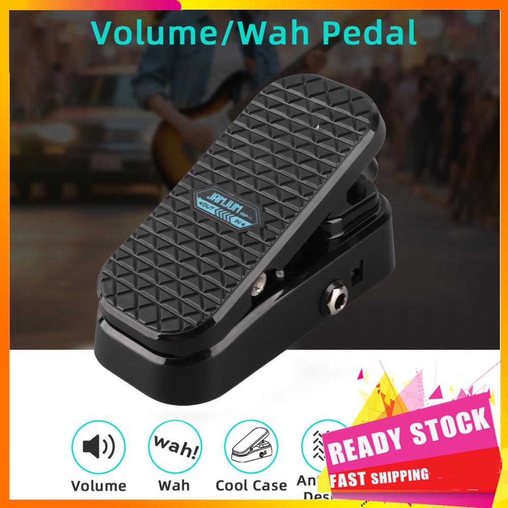 Gfgfgfgg Gfgfgfgg Guitar Wah Volume Pedal 2 efeitos de função com indutor blindado RM para elétrico