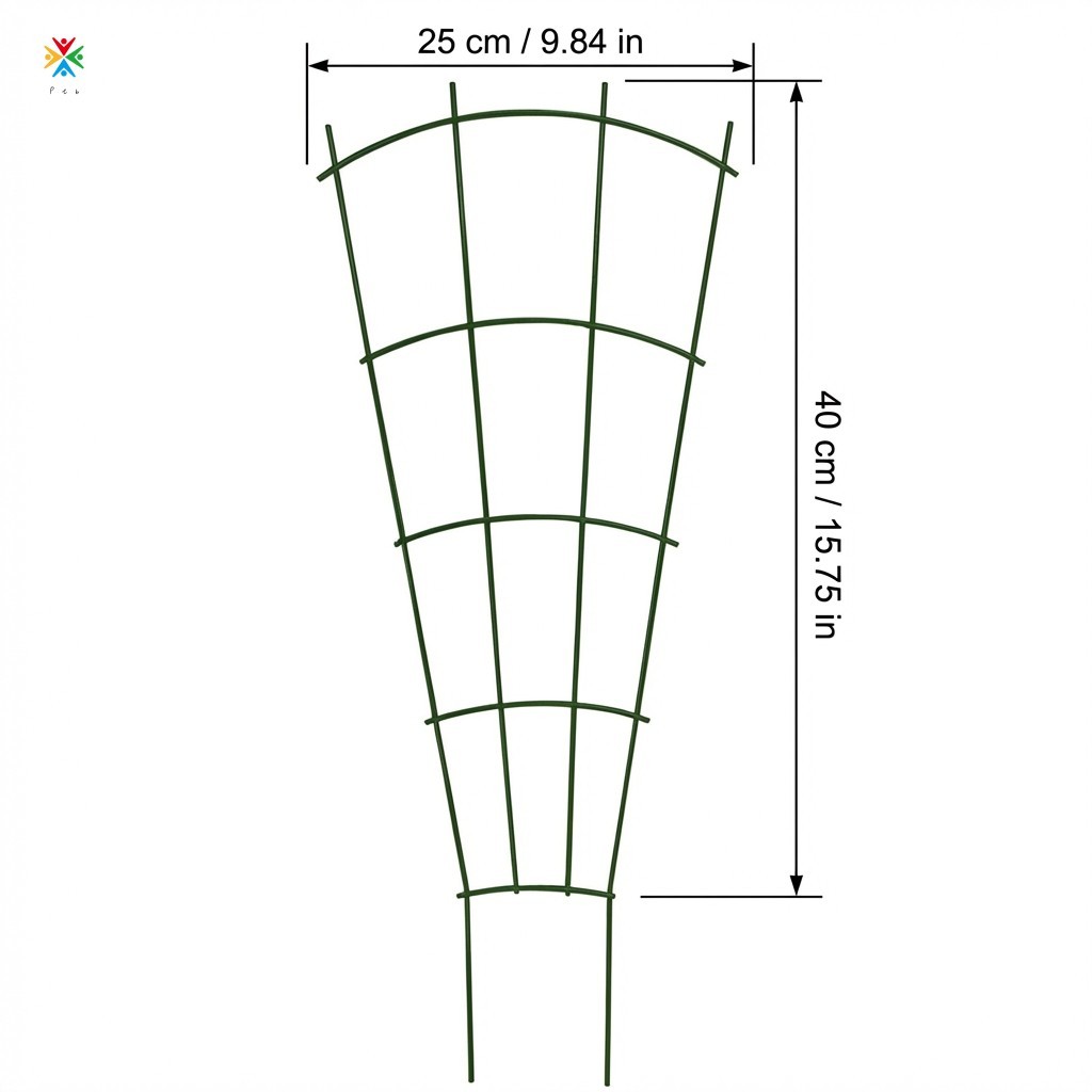 Grade De Suporte De Planta De Metal Para Plantas Trepadeiras-Uso Em Jardim De Videira De Tartaruga