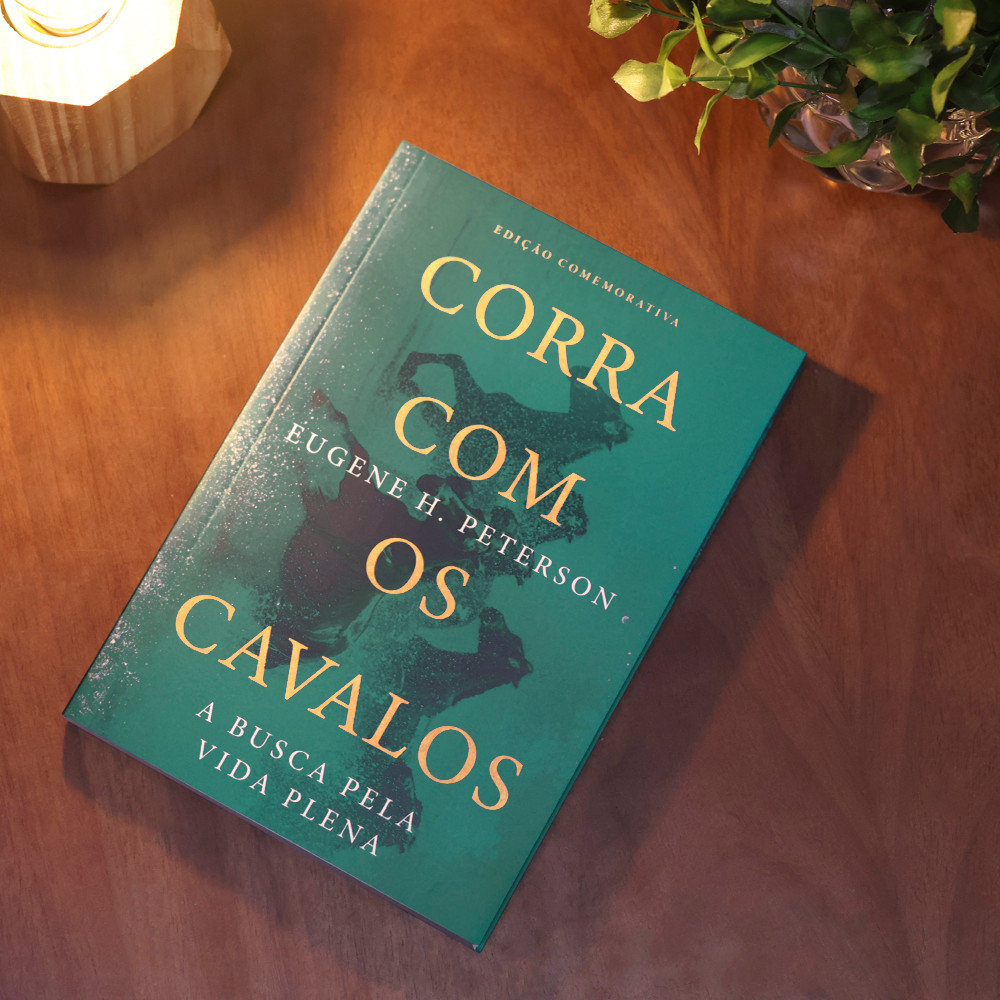 Detalhes do Corra Com Os Cavalos | Eugene H. Peterson | Ed comemorativa